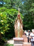 Escalera de ascenso/descenso al recinto del Doi Suthep.-Chiang Mai