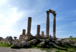 Ciudadela en Amman
Templo de Hércules en La Ciudadela de Amman