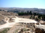 Plaza Oval  Cardo Maximo.- Jerash
Plaza Oval.-Jerash