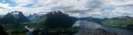 Vista desde Romsdalseggen
Vista, Romsdalseggen, Panoramica, Andalsnes, desde, montañas