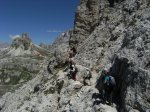 Dolomitas. Camino del refugio Locatelli.
Dolomitas