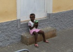 Niña en Praia - Cabo Verde.