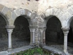 Claustro de Lavaudieu, detalle - Auvernia