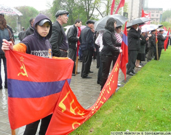 En la lucha final
Mítin comunista en Erevan con motivo del 1º de Mayo
