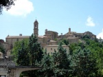 Montepulciano desde abajo.