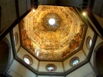 Frescos de la cúpula de la Catedral de Florencia.
Frescos catedral Florencia