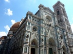 La catedral de Florencia vista desde la derecha.