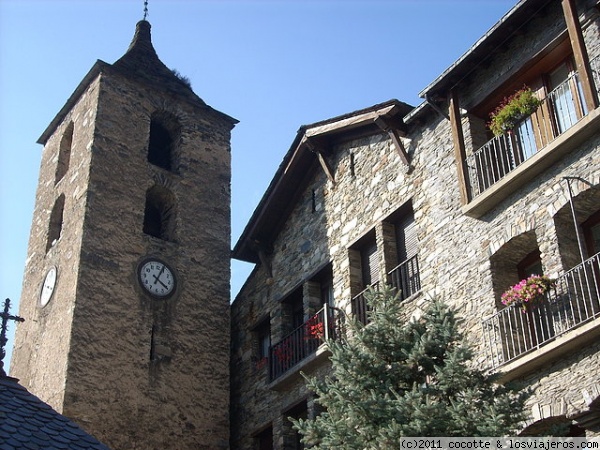 Ordino ( Andorra )
Iglesia de Sant Corneli i Sant Cebriá de la bonita población de Ordino
