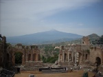 Teatro Griego en Taormina ( Sicilia )
Teatro, Griego, Taormina, Sicilia, Etna, fondo, espectácular