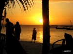 Masai on the beach