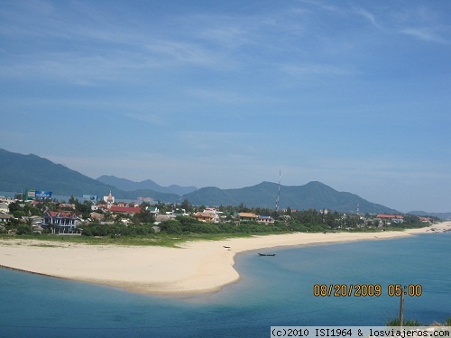 Una playa de Vietnam, Danang
Una de las playas más espectaculares  de Vietnam
