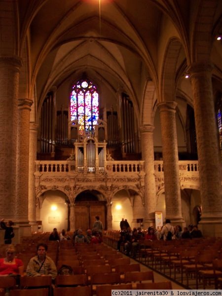 Interior Catedral de Sta Mª
Luxemburgo
