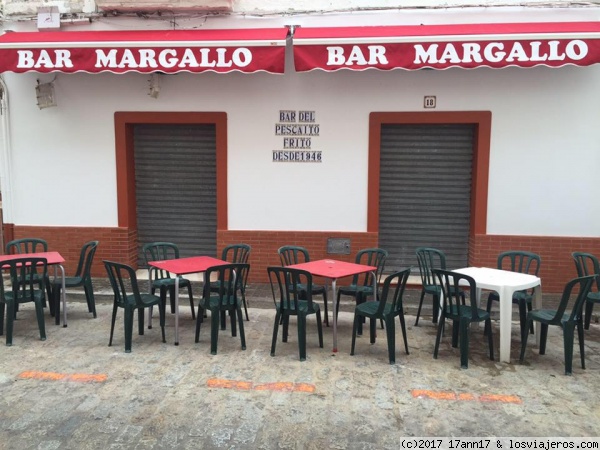 Bar margallo
Bar de Ayamonte, muy famoso por solo tener 3 platos en su carta
