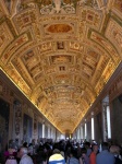 Pasillos en los Museos Vaticanos