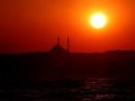 Puesta de sol Estambul.
Puesta, Estambul, Atardecer, Mezquita, Süleymaniye, sobre