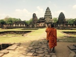 Monjes en Phimai- Isan