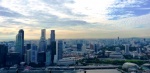 Vista Singapur desde terraza Marina Sands Bay