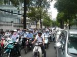 Caos de motos en Ho Chi Minh.
motos ho chi minh