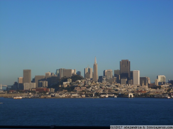 Skyline de San Francisco
Vista de San Francisco al atardecer, desde la isla de Alcatraz
