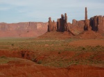 Vista emblemática de Monument Valley