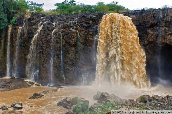 cataratas del Nilo Azul
Cataratas del Nilo Azul cerca de Bahir Dar
