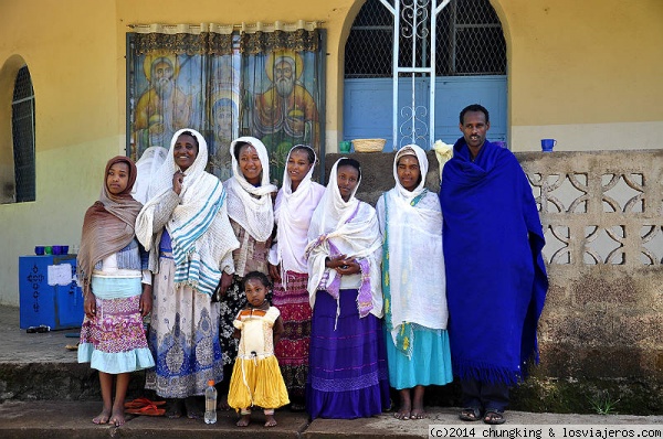 paaa-taaa-taa. Bahir Dar
miembros de una Iglesia ortodoxa de Bahir Dar
