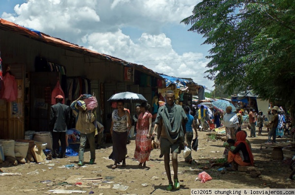 mercado de Bahir Dar
mercado al aire libre de Bahir Dar
