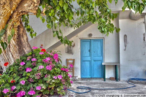 Patio en Agia Roumeli - Creta
Patio típico en Agia Roumeli en la isla de Creta
