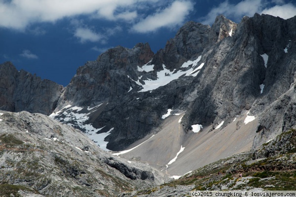 Picos de Europa
perfil de los picos desde el mirador del cable de Fuente De
