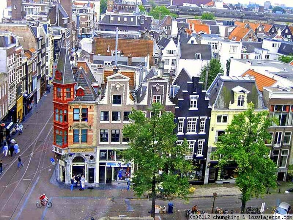 Amsterdam, calle leidsestraat desde un ático
Amsterdam, calle leidsestraat desde un ático

