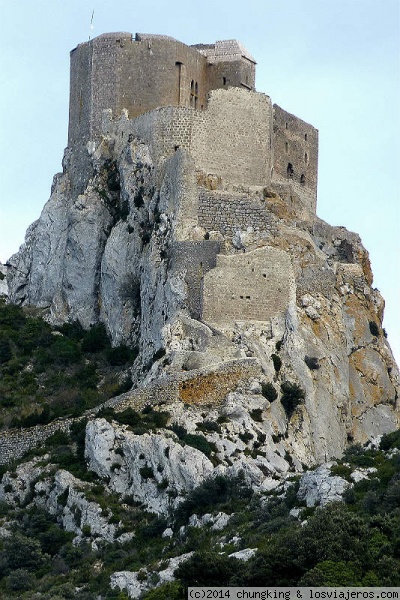 castillo de Queribus
castillo cataro de Queribus
