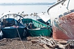 pescadores del lago Tana