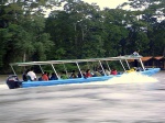 Boat from La Pavona to Tortuguero Costa Rica