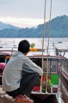 mirando el Mekong Laos