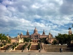 palacio nacional en la montaña de Montjuich