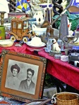 Stand of flee market 