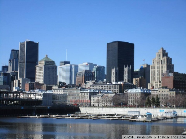 Montreal
Vista de la ciudad vieja de Montreal desde el puerto.

