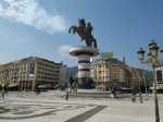 Guerrero a Caballo
Guerrero, Caballo, Estatua, Skopje, plaza, central