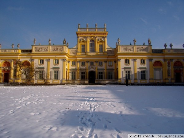 Fachada del Palacio de Wilanow
el Palacio Real de Wilanow, llamado 