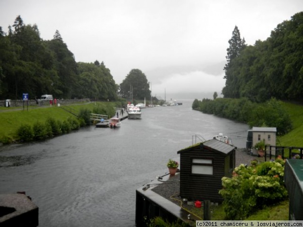 Caledonian Canal. Fort Augustus
El Caledonian Canal y Loch Ness en Fort Augustus. Escocia
