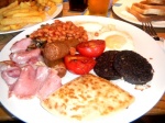 Scottish breakfast for dinner