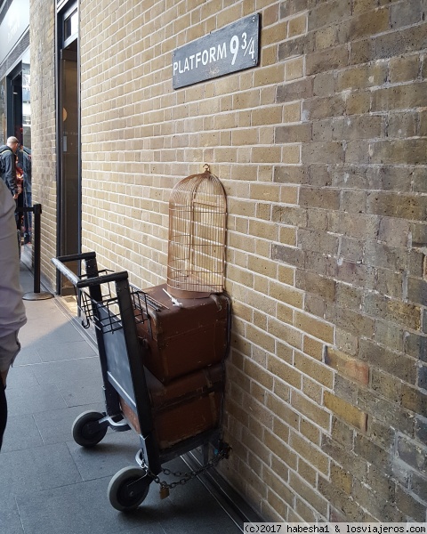 Carrito de Harry Potter
Carrito del pequeño gran mago en King´s Cross St. Pancras.

