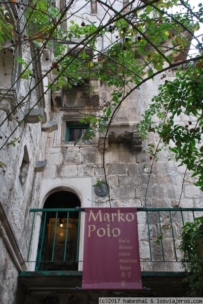 Isla de Korcula, Croacia
Casa de Marco Polo, que dicen nació en la Isla de Korcula, Croacia
