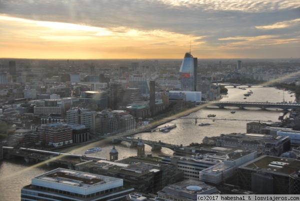 Vistas desde Sky Garden
Vistas de Londres desde el Sky Garden
