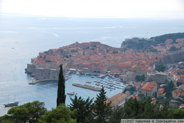 Dubrovnik, Croacia
Vista de la ciudad amurallada de Dubrovnik.

