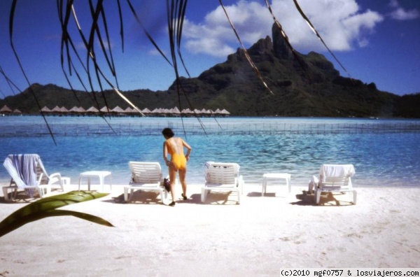 Lagoonarium Bora Bora
Vistas del Volcán Otemanu y del hotel Le Meridien desde el Lagoonarium de Bora Bora
