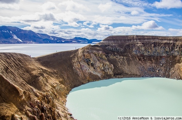 Crater Viti y caldera Askja - Islandia
Uno de los sitios más impresionantes del interior de Islandia
