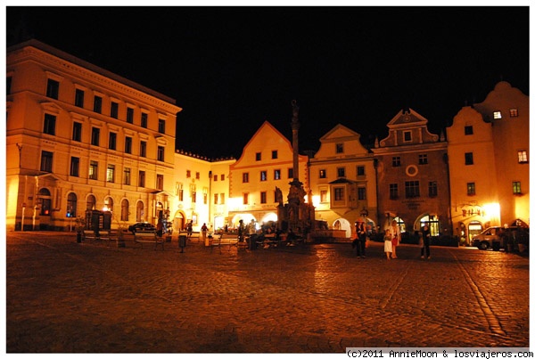 Plaza de Cesky Krumlov
Por la noche, cuando la mayoria del turismo se va, es un sitio muy tranquilo
