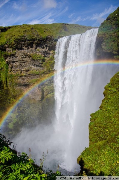 Skogafoss - Islandia
Increible pillar esta cascada con sol
