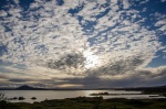 Atardecer en el lago Myvatn - Islandia